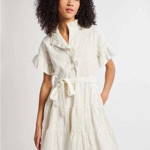 Mille Violetta bohemian mini dress